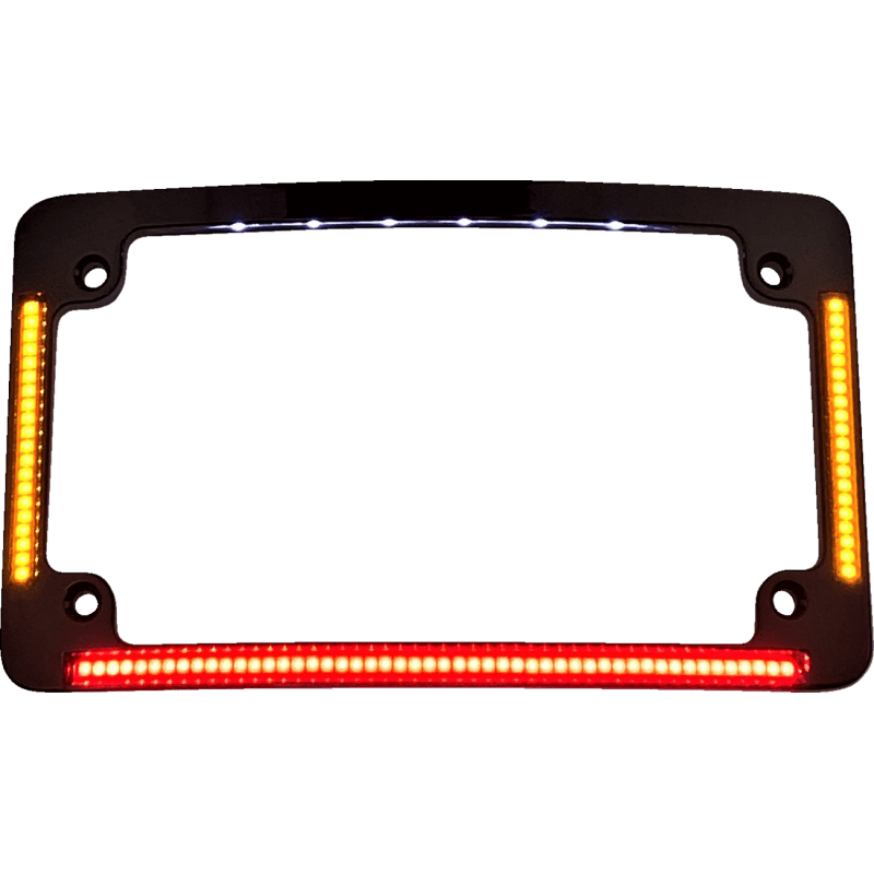 CUSTOM DYNAMICS LIC/PLT FRAME RADIUS - DRIVEN Canada's Powersports TF05 - B