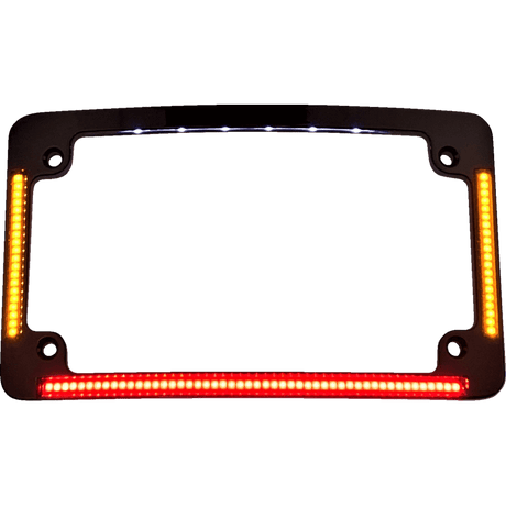 CUSTOM DYNAMICS LIC/PLT FRAME RADIUS - DRIVEN Canada's Powersports TF05 - B