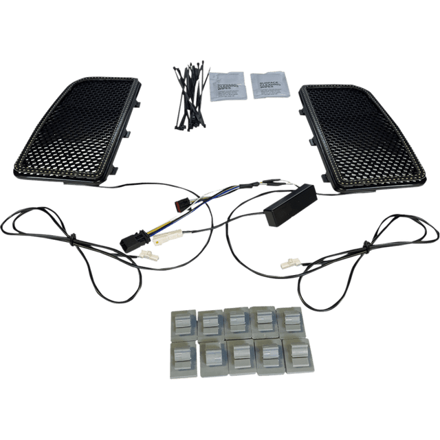 CUSTOM DYNAMICS LIGHT FAIRING LWR INSERTS (CD - LF - AW - B) - DRIVEN Canada's Powersports CD - LF - AW - B