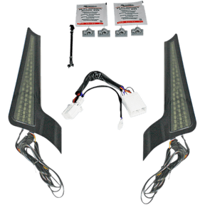 CUSTOM DYNAMICS LIGHT FASCIA 06 - 09BLK/SMK (CD - FASCIA - HD - BS) - DRIVEN Canada's Powersports CD - FASCIA - HD - BS