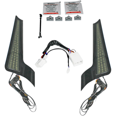 CUSTOM DYNAMICS LIGHT FASCIA 06 - 09BLK/SMK (CD - FASCIA - HD - BS) - DRIVEN Canada's Powersports CD - FASCIA - HD - BS