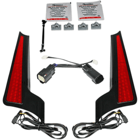 CUSTOM DYNAMICS LIGHT FASCIA 10 - 13BLK/RED (CD - FASCIA - SS6BR) - DRIVEN Canada's Powersports CD - FASCIA - SS6BR