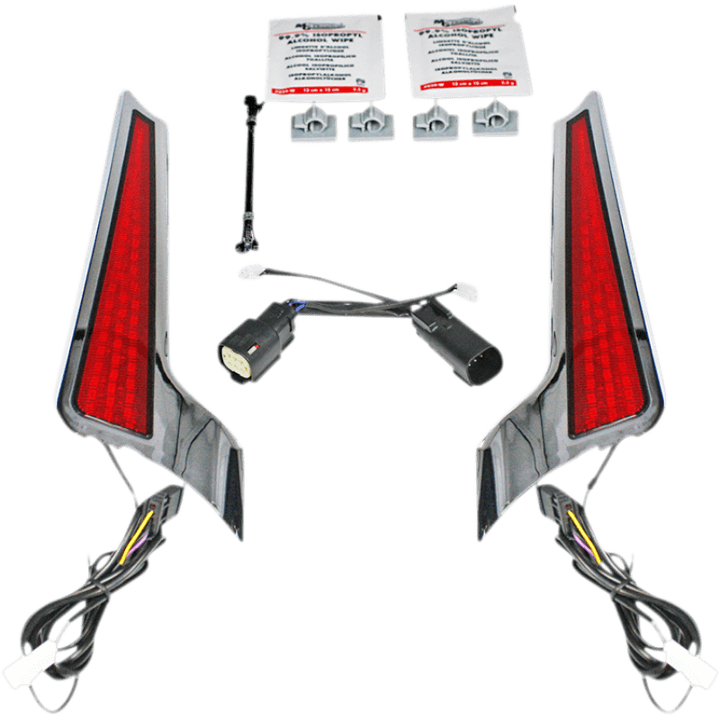 CUSTOM DYNAMICS LIGHT FASCIA 10 - 13CHR/RED (CD - FASCIA - SS6CR) - DRIVEN Canada's Powersports CD - FASCIA - SS6CR