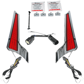 CUSTOM DYNAMICS LIGHT FASCIA 10 - 13CHR/RED (CD - FASCIA - SS6CR) - DRIVEN Canada's Powersports CD - FASCIA - SS6CR