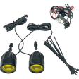 CUSTOM DYNAMICS LIGHT FOG BLK/YELW UNIV PR (PB - FOG - UNV - YB) - DRIVEN Canada's Powersports PB - FOG - UNV - YB