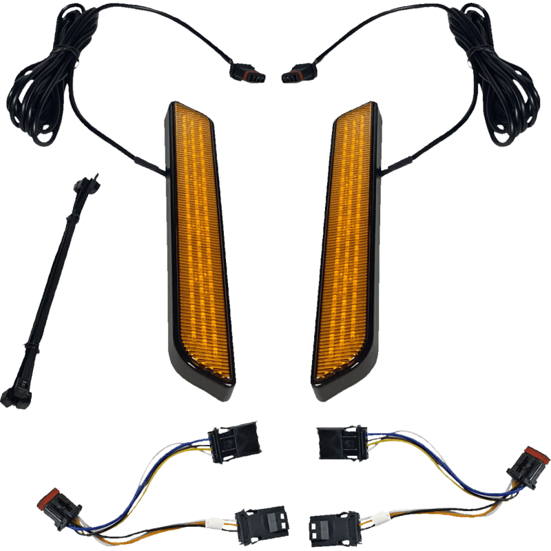 CUSTOM DYNAMICS LIGHT LED FORK AMB - DRIVEN Canada's Powersports CD - FORK - BCM - AB