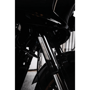 CUSTOM DYNAMICS LIGHT LED FORK REFLECTOR REPLACEMENT SMOKED (CD - FORK - LRST - SB) - DRIVEN Canada's Powersports CD - FORK - LRST - SB