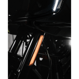 CUSTOM DYNAMICS LIGHT LED FORK REFLECTOR REPLACEMENT SMOKED (CD - FORK - LRST - SB) - DRIVEN Canada's Powersports CD - FORK - LRST - SB