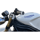 CUSTOM DYNAMICS LIGHT LED HANDLEBAR END (CD - BAR - END - AW - B) - DRIVEN Canada's Powersports CD - BAR - END - AW - B