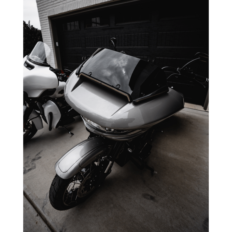 CUSTOM DYNAMICS LIGHT LED TURN SIGNAL WINDSHIELD TRIM LENS - DRIVEN Canada's Powersports CD - RG23 - SWT - B