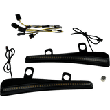 CUSTOM DYNAMICS LIGHT LED TURN SIGNAL WINDSHIELD TRIM LENS - DRIVEN Canada's Powersports CD - RG23 - SWT - B