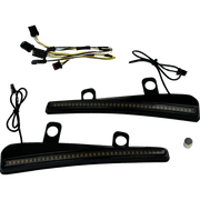 CUSTOM DYNAMICS LIGHT LED TURN SIGNAL WINDSHIELD TRIM LENS - DRIVEN Canada's Powersports CD - RG23 - SWT - B