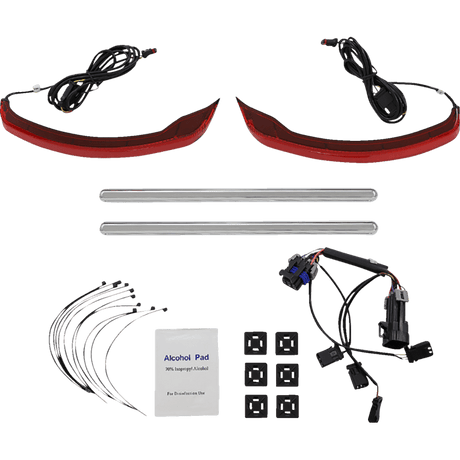 CUSTOM DYNAMICS LIGHT LOW PROFILE SADDLBAG INDIAN - DRIVEN Canada's Powersports CD - IND - SPR - V2 - R