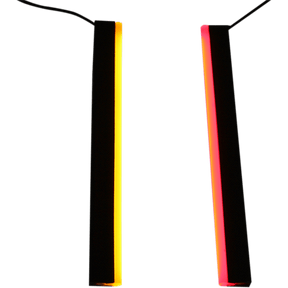 CUSTOM DYNAMICS LIGHT PLASMA ROD DUAL COLOR 14" RED/AMB PR (GENPLASMA14DC2) - DRIVEN Canada's Powersports GENPLASMA14DC2