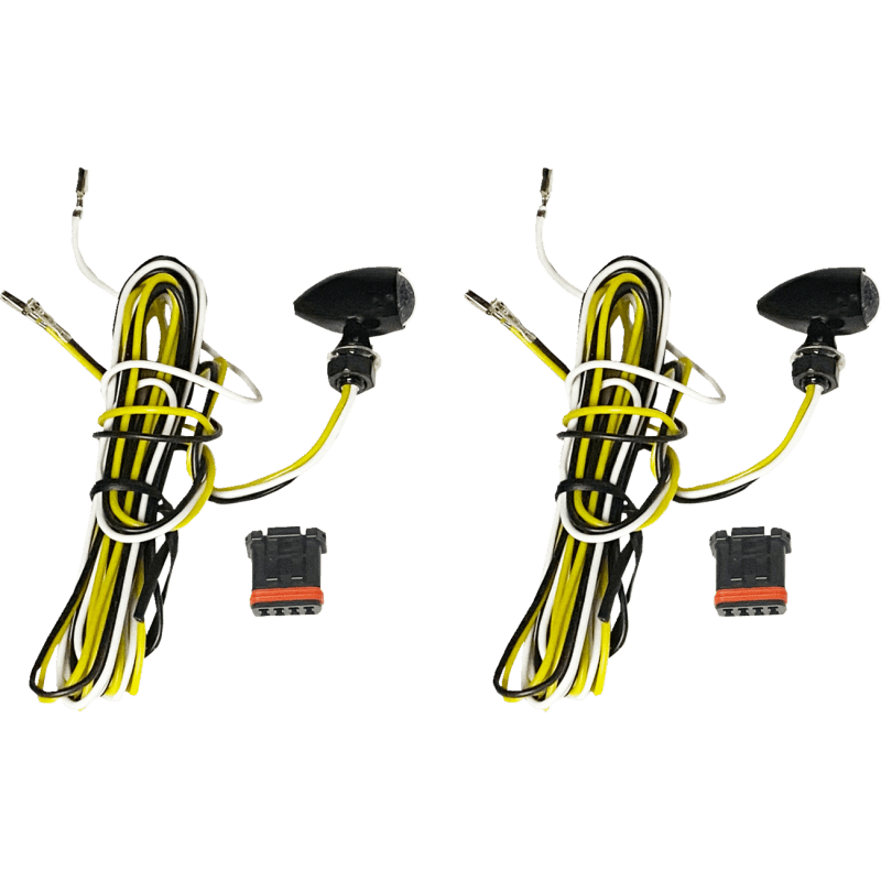 CUSTOM DYNAMICS LIGHT TSIG MCRO AMB/WHT PR - DRIVEN Canada's Powersports CD - MICRO - AW2 - B