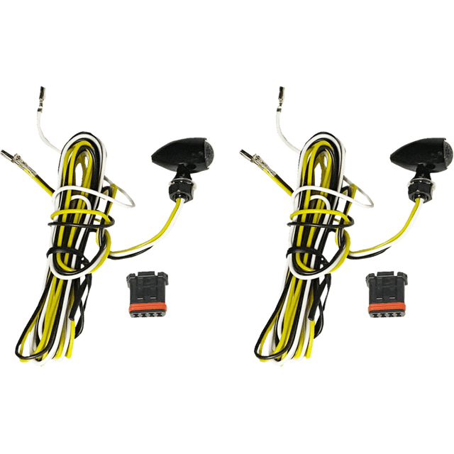 CUSTOM DYNAMICS LIGHT TSIG MCRO AMB/WHT PR - DRIVEN Canada's Powersports CD - MICRO - AW2 - B