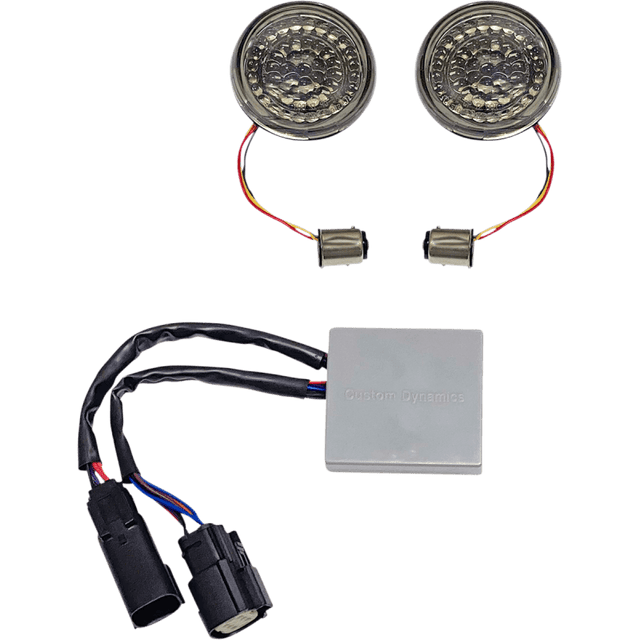 CUSTOM DYNAMICS LIGHT TSIG SMRT RED/AMB - DRIVEN Canada's Powersports CD - STS - AR - 57