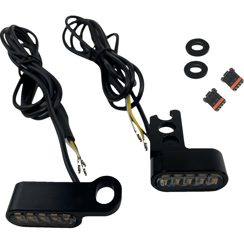 CUSTOM DYNAMICS LIGHT TURN SIGNALS MOUNTED - DRIVEN Canada's Powersports CD - MMTS - AW - B