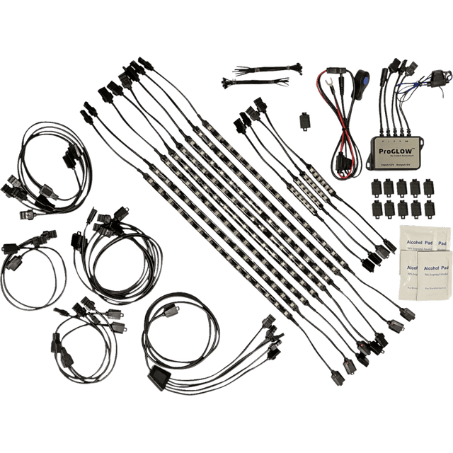 CUSTOM DYNAMICS LIGHTS PROGLOW LED ACCENT KIT FOR TRIKE (PG - TKE - KIT) - DRIVEN Canada's Powersports PG - TKE - KIT
