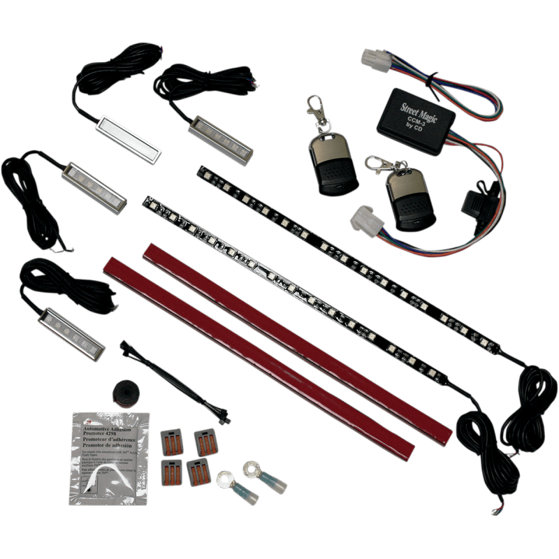 CUSTOM DYNAMICS MAGICAL WIZARD LIGHT FULL BIKE KIT TOOTH - DRIVEN Canada's Powersports TMWK2BM6