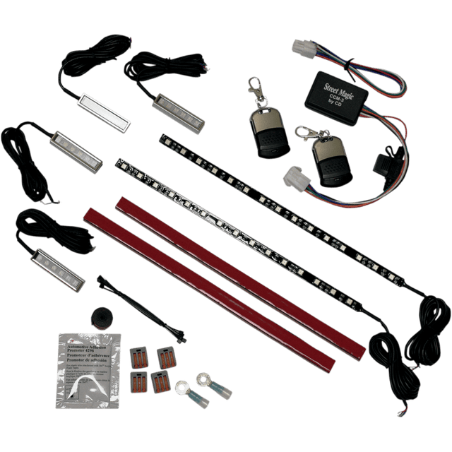 CUSTOM DYNAMICS MAGICAL WIZARD LIGHT FULL BIKE KIT TOOTH - DRIVEN Canada's Powersports TMWK2BM6
