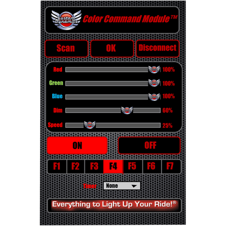 CUSTOM DYNAMICS MAGICAL WIZARD LIGHT FULL BIKE KIT TOOTH - DRIVEN Canada's Powersports TMWK2BM6