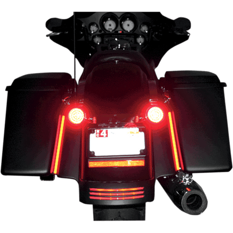 CUSTOM DYNAMICS PLASMA LIGHT RODS 8" PR - DRIVEN Canada's Powersports MPLASMA - RED - PR