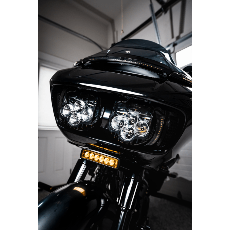 CUSTOM DYNAMICS SHARK DEMON™ 2 PERFORMANCE HEADLIGHT KIT FOR ROAD GLIDE (SD2 - RG - WW) - DRIVEN Canada's Powersports SD2 - RG - WW