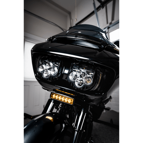 CUSTOM DYNAMICS SHARK DEMON™ 2 PERFORMANCE HEADLIGHT KIT FOR ROAD GLIDE (SD2 - RG - WW) - DRIVEN Canada's Powersports SD2 - RG - WW
