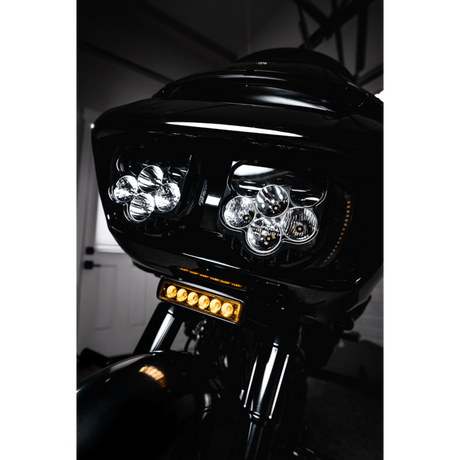 CUSTOM DYNAMICS SHARK DEMON™ 2 PERFORMANCE HEADLIGHT KIT FOR ROAD GLIDE (SD2 - RG - WW) - DRIVEN Canada's Powersports SD2 - RG - WW