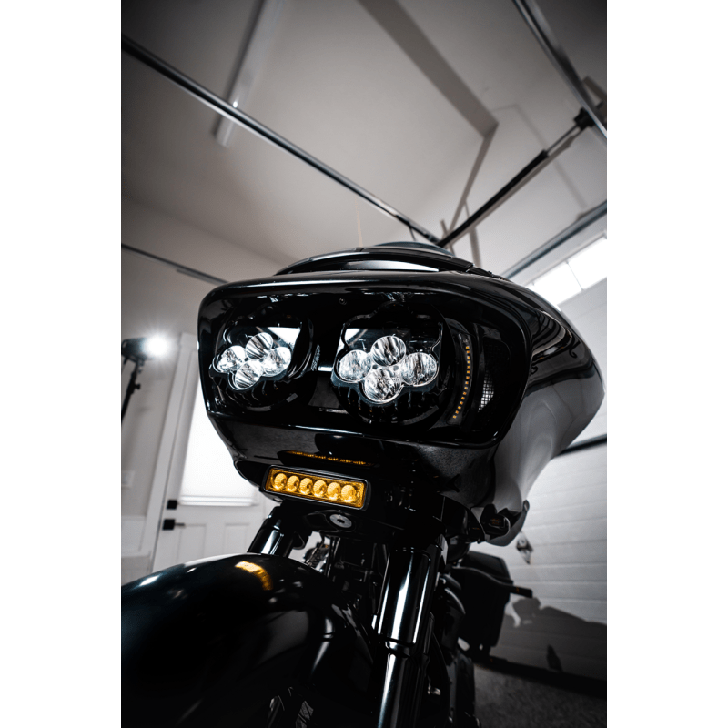 CUSTOM DYNAMICS SHARK DEMON™ 2 PERFORMANCE HEADLIGHT KIT FOR ROAD GLIDE (SD2 - RG - WW) - DRIVEN Canada's Powersports SD2 - RG - WW