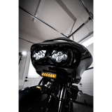 CUSTOM DYNAMICS SHARK DEMON™ 2 PERFORMANCE HEADLIGHT KIT FOR ROAD GLIDE (SD2 - RG - WW) - DRIVEN Canada's Powersports SD2 - RG - WW