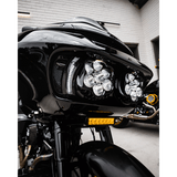 CUSTOM DYNAMICS SHARK DEMON™ 2 PERFORMANCE HEADLIGHT KIT FOR ROAD GLIDE (SD2 - RG - WW) - DRIVEN Canada's Powersports SD2 - RG - WW