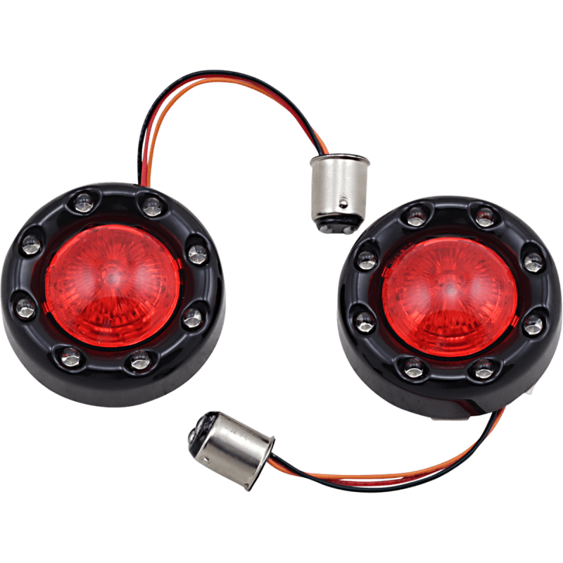 CUSTOM DYNAMICS SIGNAL BLLT 1157 GBLK/RED (PB - BR - RR - 57 - BR) - DRIVEN Canada's Powersports PB - BR - RR - 57 - BR