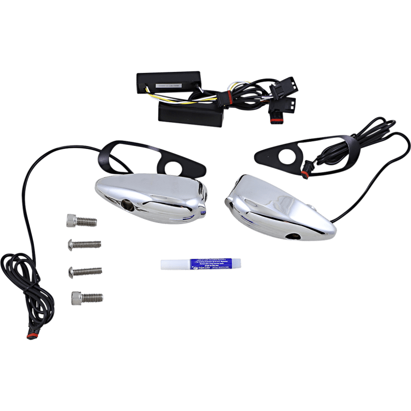 CUSTOM DYNAMICS SIGNAL FLTR CHROME (PB - RG - TS - 15 - C) - DRIVEN Canada's Powersports PB - RG - TS - 15 - C