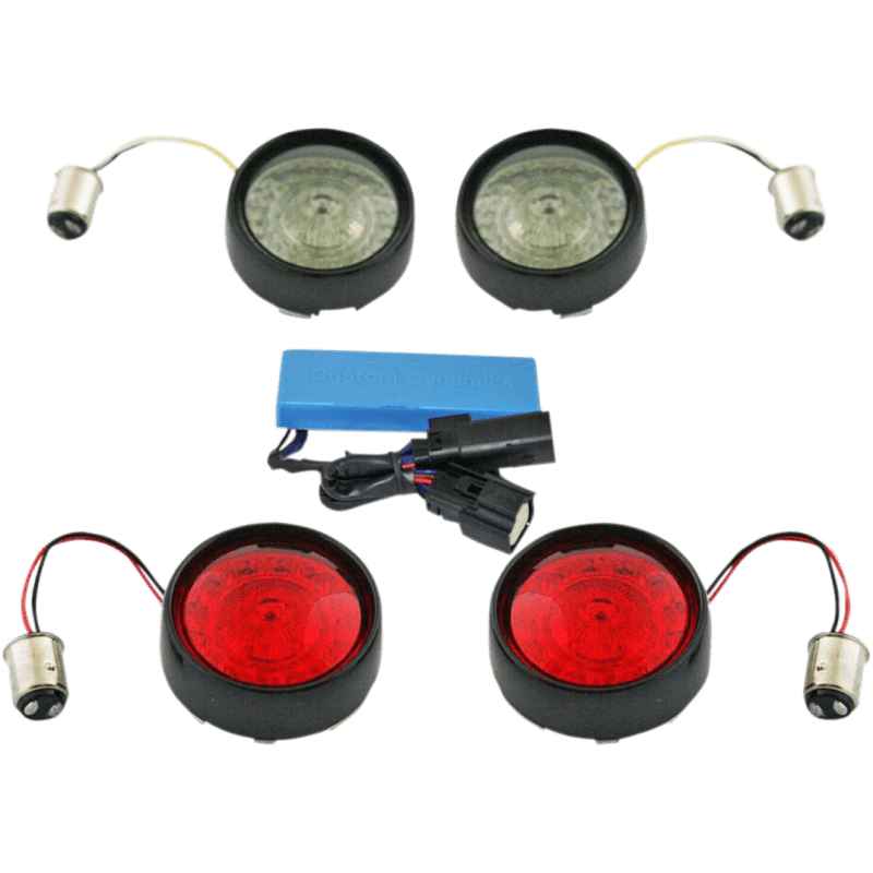 CUSTOM DYNAMICS SIGNAL KIT 10 - 13 FLHX - DRIVEN Canada's Powersports PB - SS - BB - B