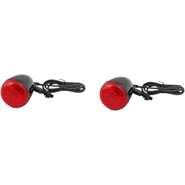 CUSTOM DYNAMICS SIGNAL PB UNIV 24RED GBLK (PB - UNV - RTS - R - B) - DRIVEN Canada's Powersports PB - UNV - RTS - R - B