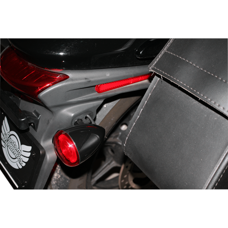 CUSTOM DYNAMICS SIGNAL PB UNIV 24RED GBLK (PB - UNV - RTS - R - B) - DRIVEN Canada's Powersports PB - UNV - RTS - R - B