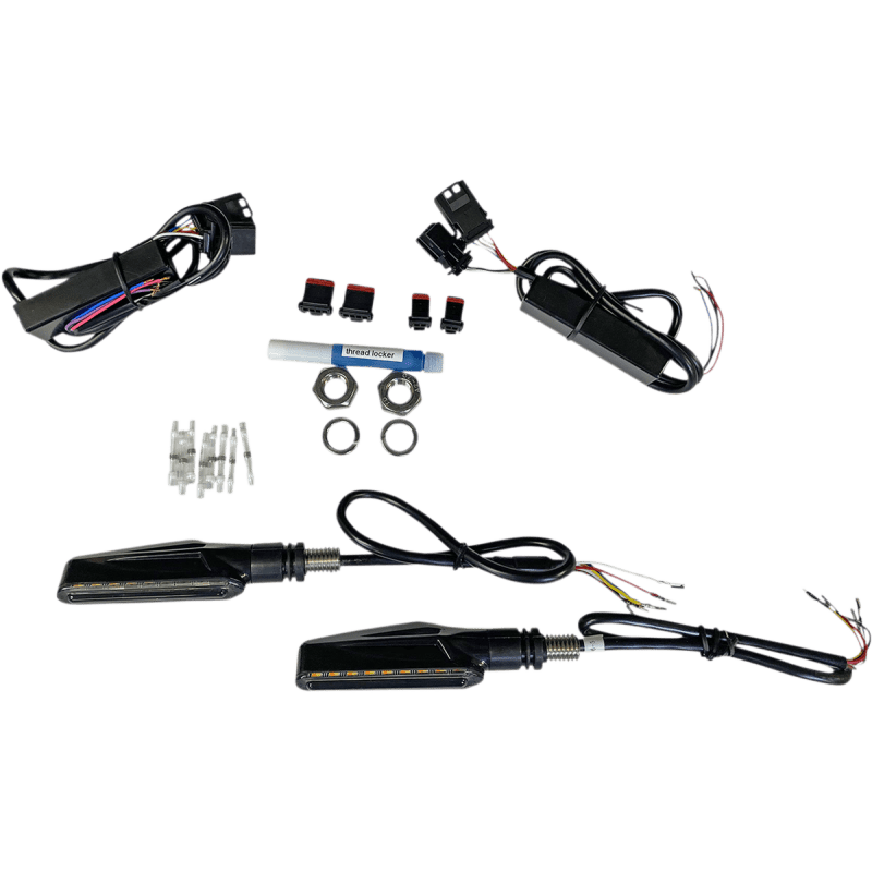 CUSTOM DYNAMICS SIGNAL TURN FRTLED AMBWHT (CD - MINI - TS - AW - S) - DRIVEN Canada's Powersports CD - MINI - TS - AW - S