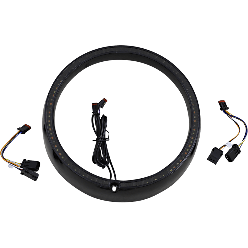 CUSTOM DYNAMICS TRIM RING SEQ TSGNAL - DRIVEN Canada's Powersports PB - 7TR - SEQ - 1B