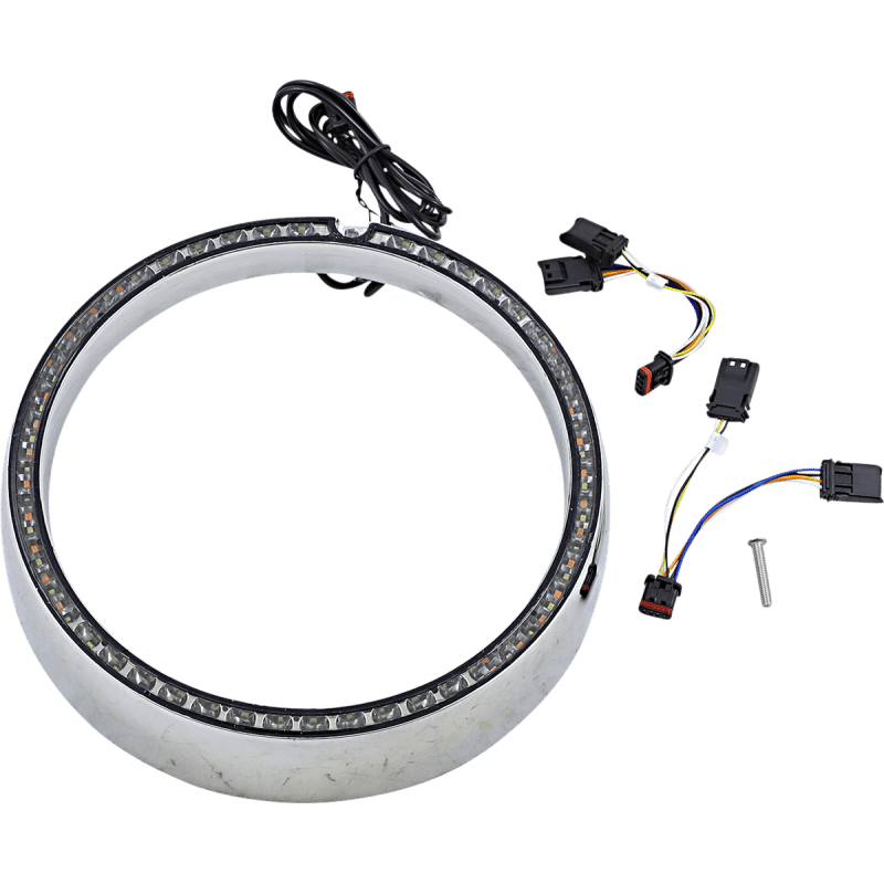 CUSTOM DYNAMICS TRIM RING SEQ TSGNAL - DRIVEN Canada's Powersports PB - 7TR - SEQ - 1C