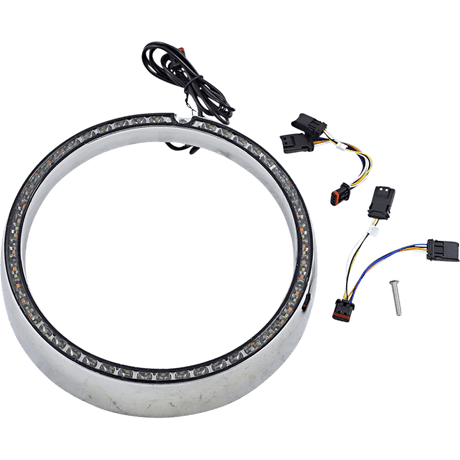 CUSTOM DYNAMICS TRIM RING SEQ TSGNAL - DRIVEN Canada's Powersports PB - 7TR - SEQ - 1C