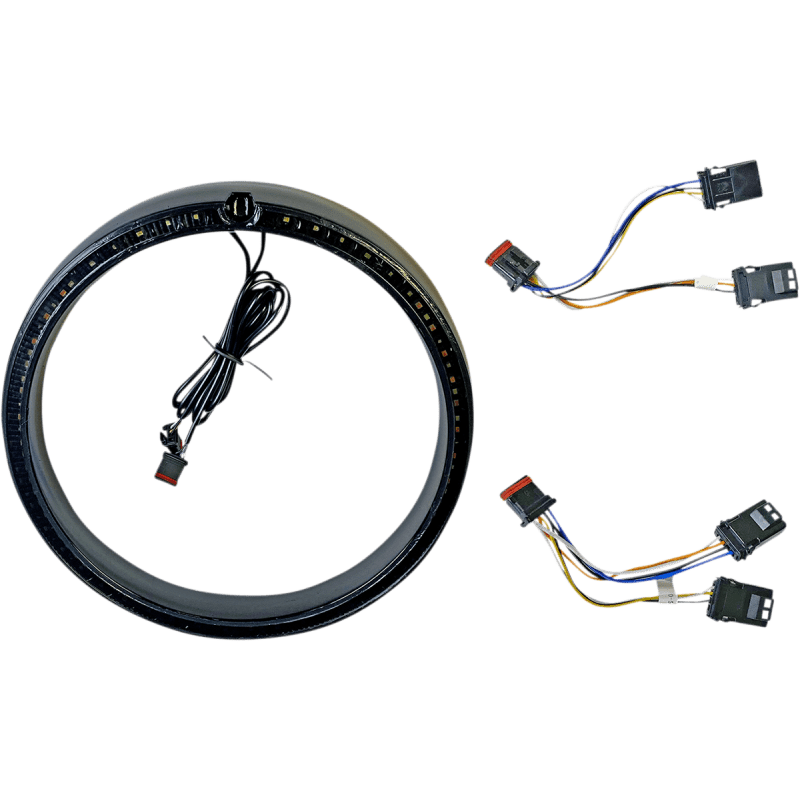 CUSTOM DYNAMICS TRIM RING STD TSGNAL - DRIVEN Canada's Powersports PB - 7TR - AW - 1B
