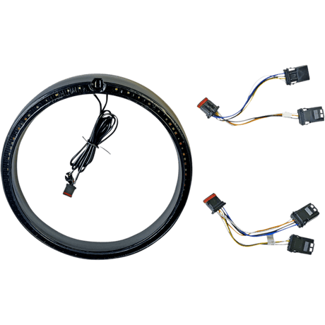CUSTOM DYNAMICS TRIM RING STD TSGNAL - DRIVEN Canada's Powersports PB - 7TR - AW - 1B
