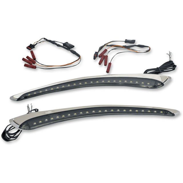 CUSTOM DYNAMICS TRIM W - SHLD 14 - 19 FLHT CHROME (CD - BFT - 14 - C) - DRIVEN Canada's Powersports CD - BFT - 14 - C