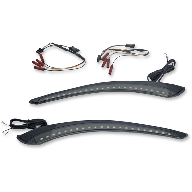 CUSTOM DYNAMICS TRIM W - SHLD 14 - 19 FLHT G - BLK (CD - BFT - 14 - B) - DRIVEN Canada's Powersports CD - BFT - 14 - B