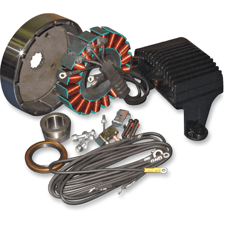 CYCLE ELECTRIC INC 89 - 98 FLHT 3PHAS/50A CHARGING KIT (CE - 81A) - DRIVEN Canada's Powersports CE - 81A