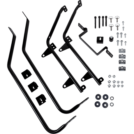 CYCLE VISIONS 08 - 17 FLST/C/N S/BAG MNTS F/FL BAGS - DRIVEN Canada's Powersports CV - 7206