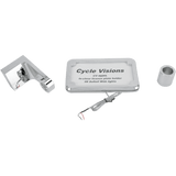 CYCLE VISIONS 08 - 17 FX/FLST LIC/PLT BRKT WL/VERTI - DRIVEN Canada's Powersports CV - 4606L