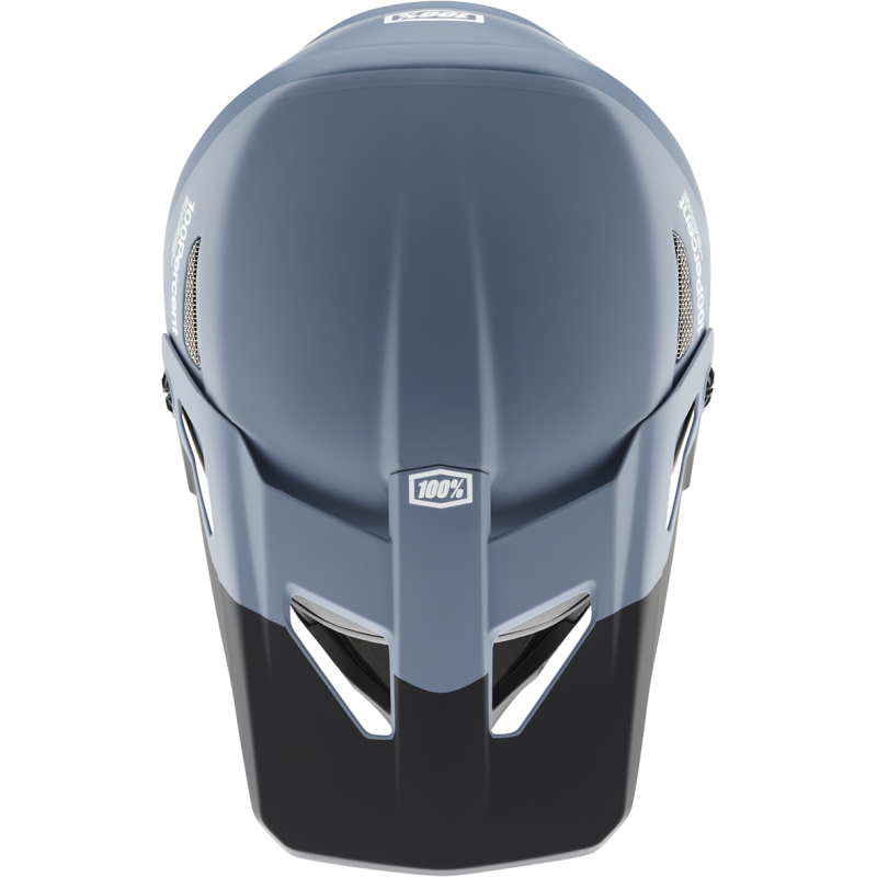 100% STATUS HELMET Drop/Steel Blue Top - Driven Powersports